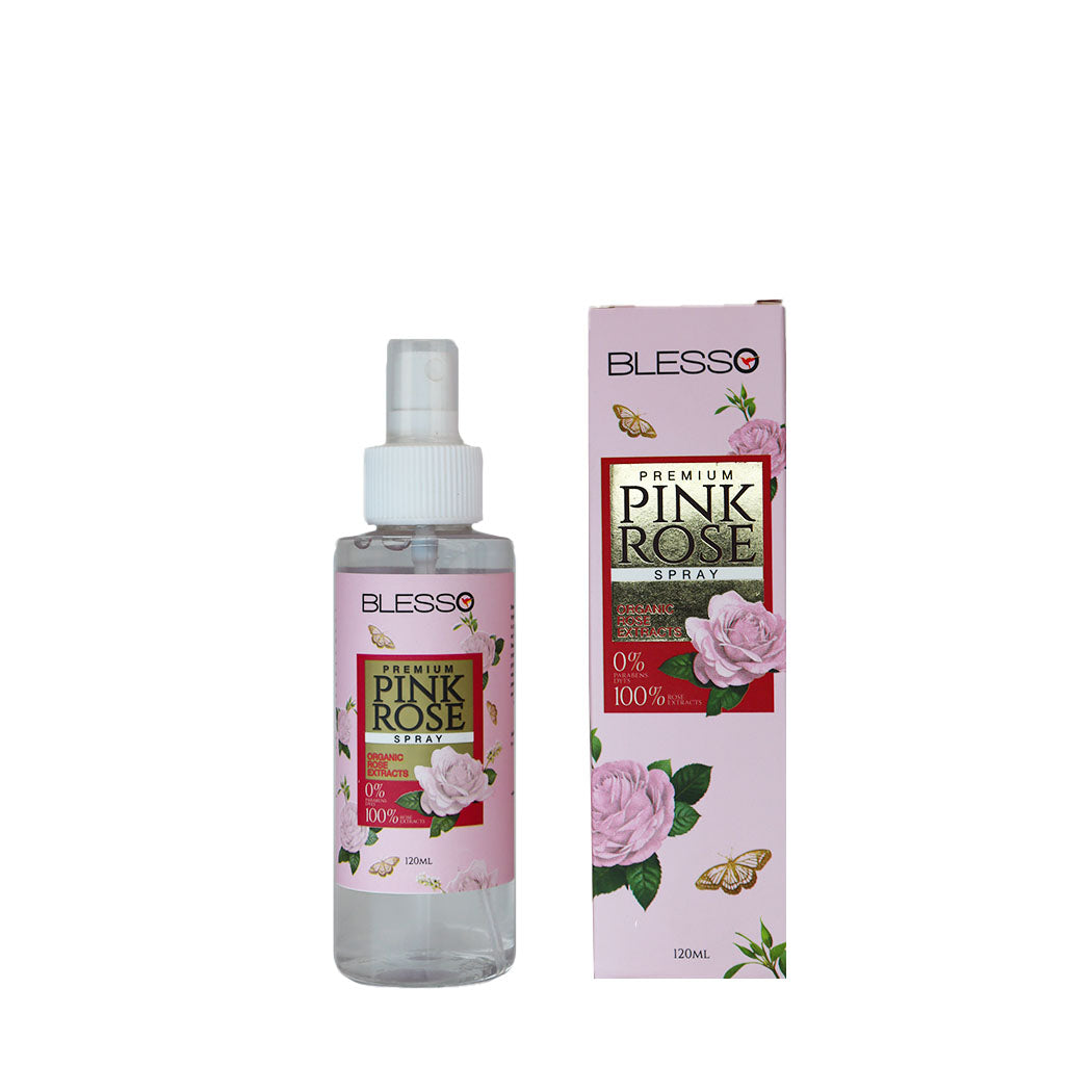 Pink Rose Water Bottle premium 120ml