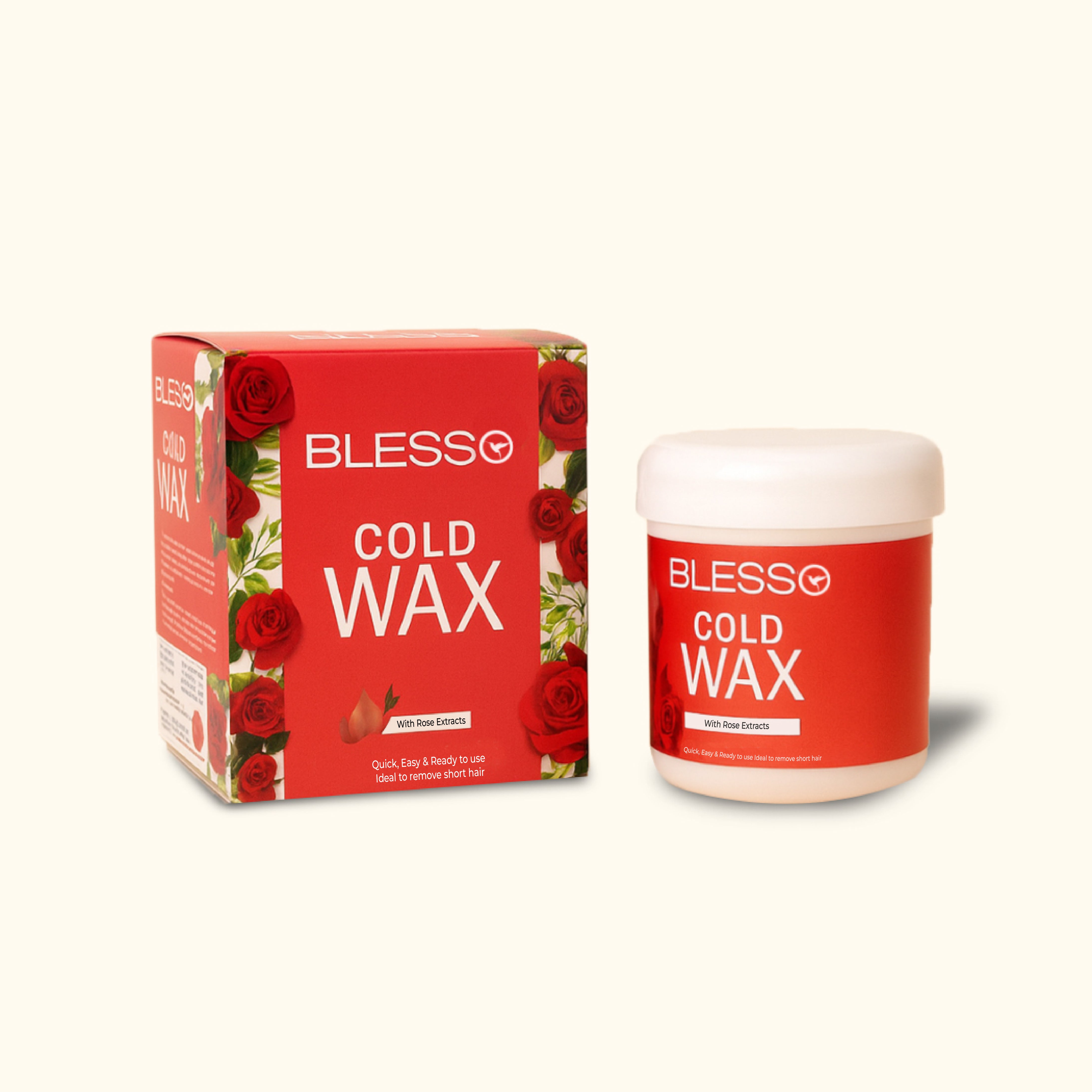 Cold Wax with Rose Extract 125g