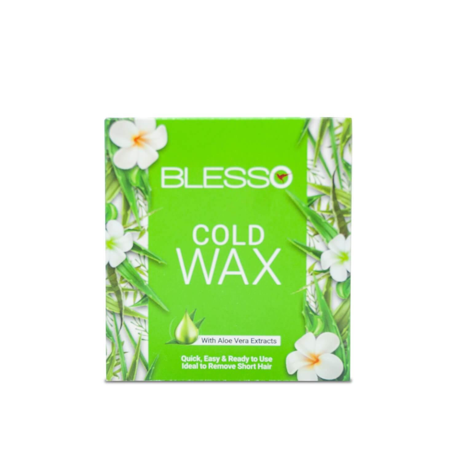 Blesso Cold Wax with Aleo Vera Extract - Blesso Cosmetics