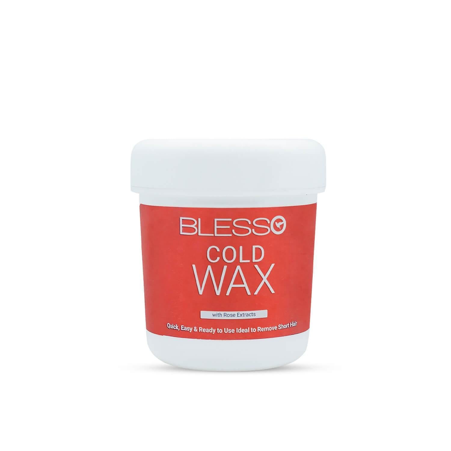 Blesso Cold Wax with Rose Extract - Blesso Cosmetics