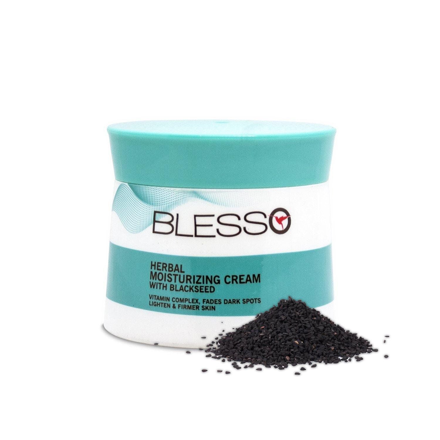 Herbal Moisturizing Cream With Blackseed - Blesso Cosmetics